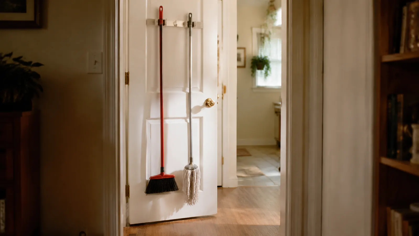 How Four Command Strips Ended My Closet Floor Pile-Up