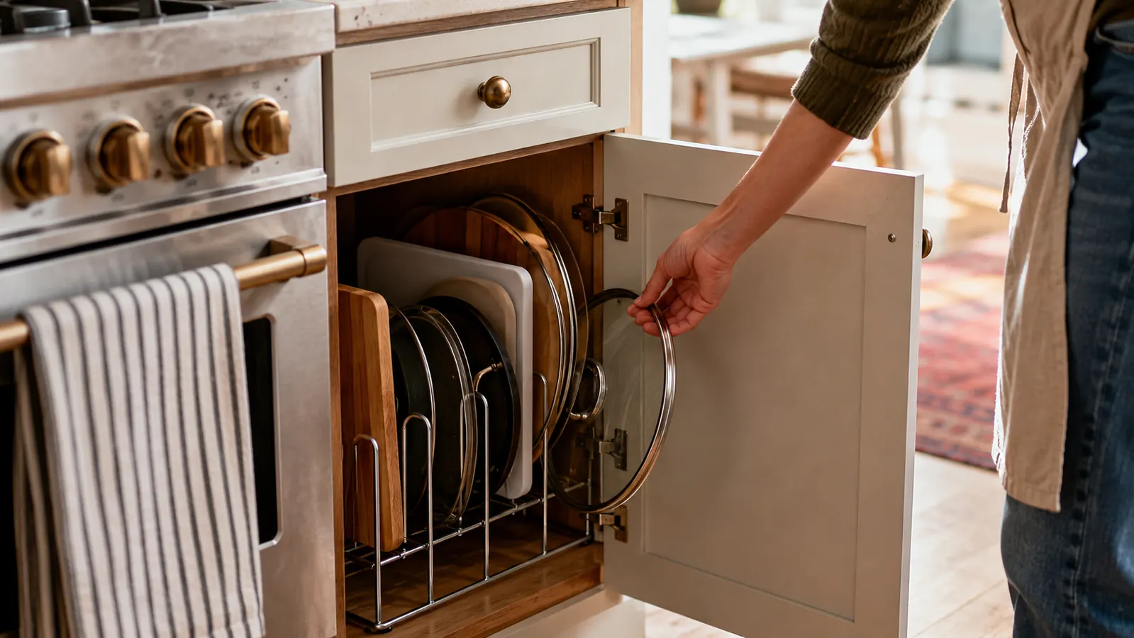 Housolution Pot Lid Organizer Review: A Year in My Cramped Cabinet