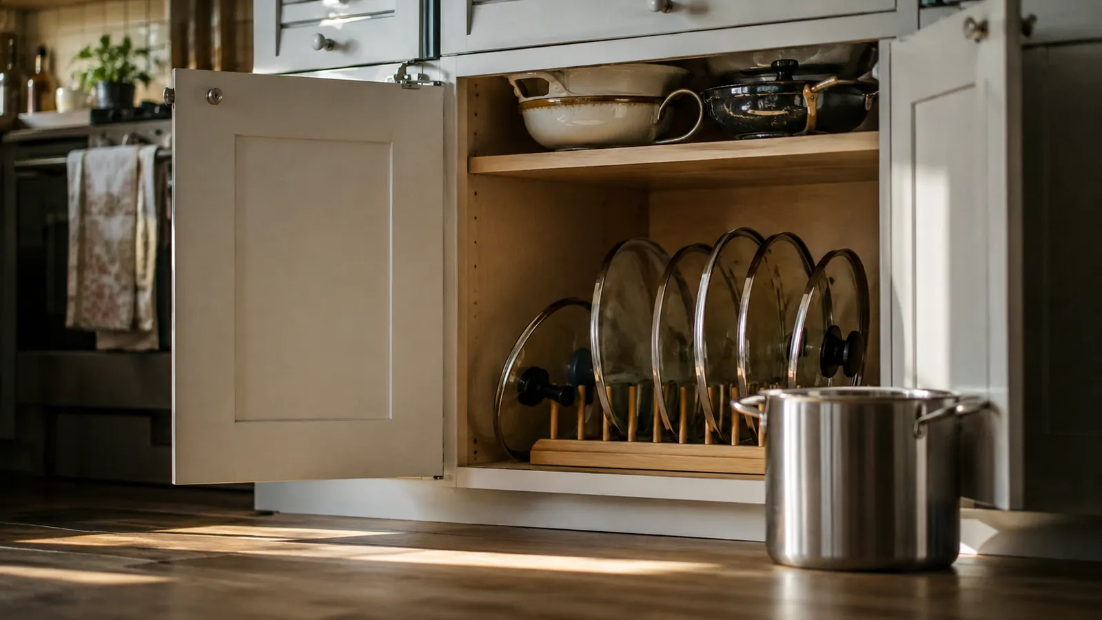 How I Stopped the Pot Lid Avalanche Every Time I Opened My Cabinet