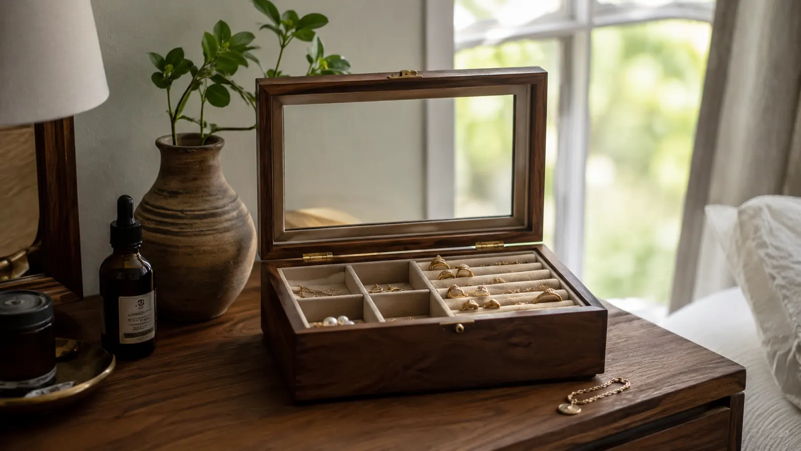 SONGMICS Jewelry Box Review: A Year of Daily Use on My Dresser